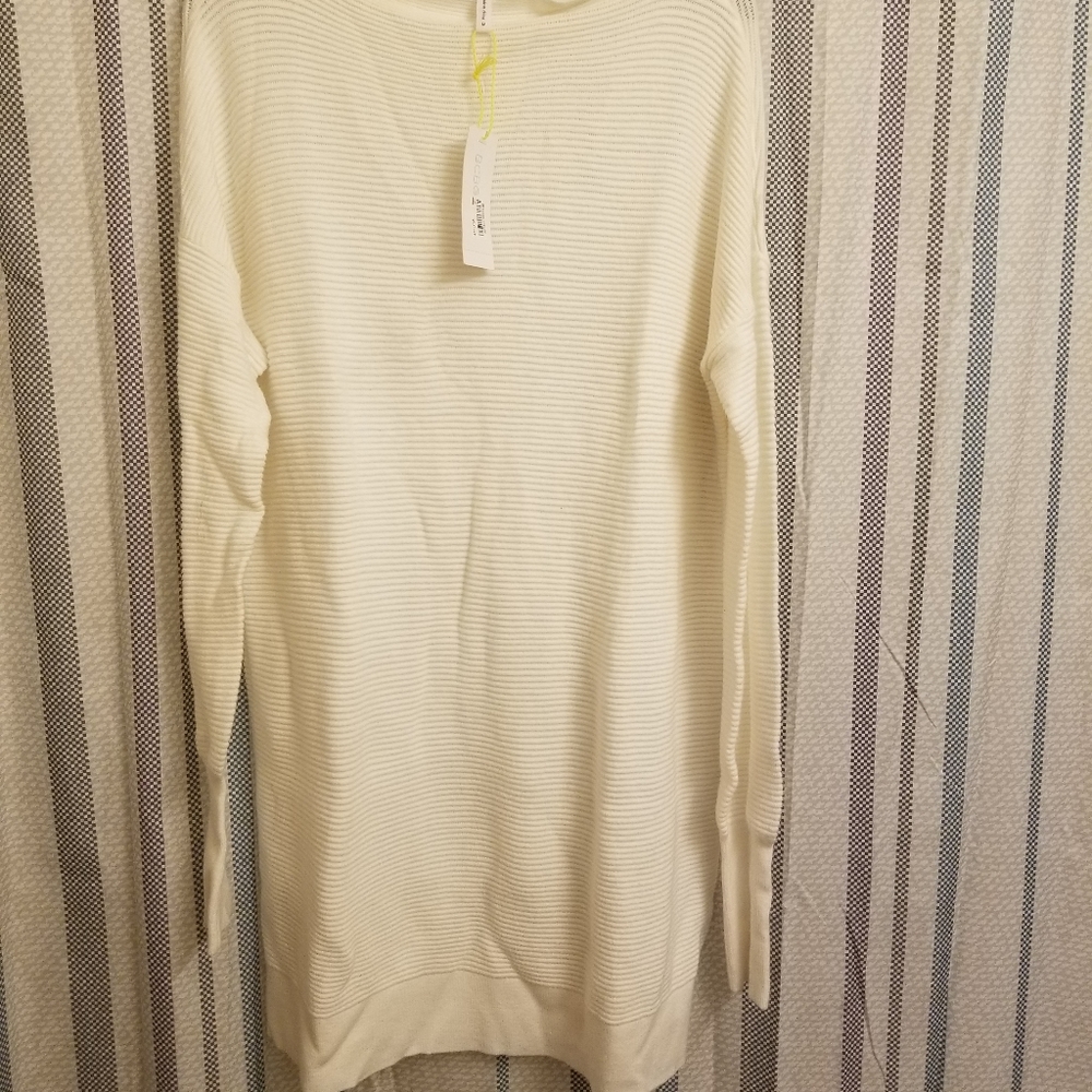 White long sweater/Dress/Tunic top